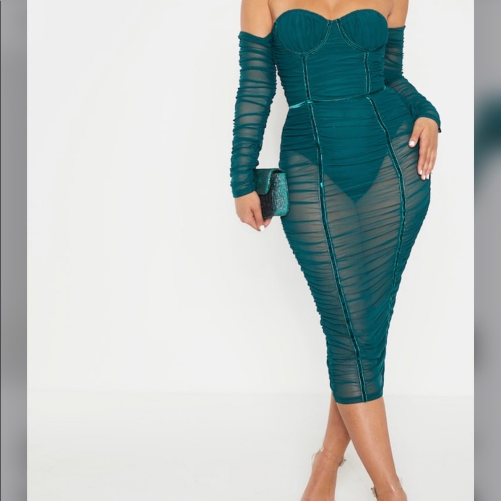 Green Stylish Dress *Brand New